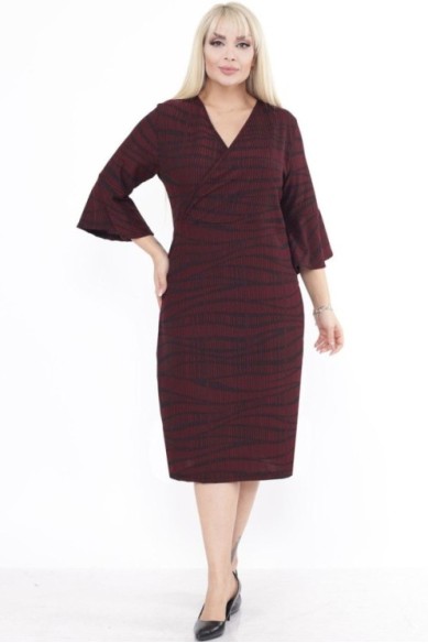 Marga bordinė suknelė