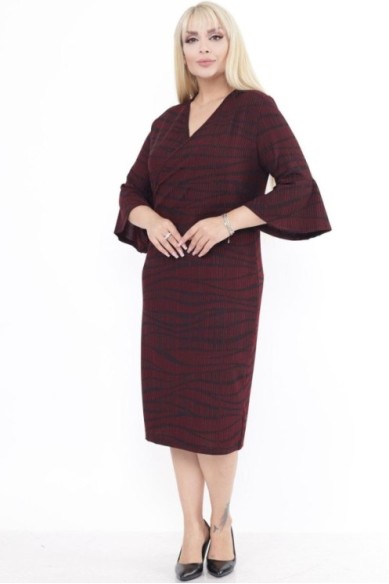 Marga bordinė suknelė