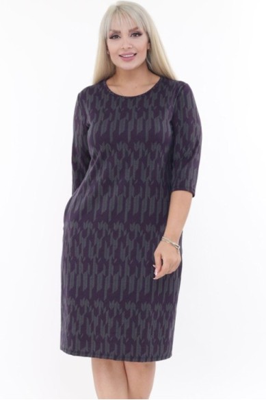 Klasikinė suknelė su kišenėmis