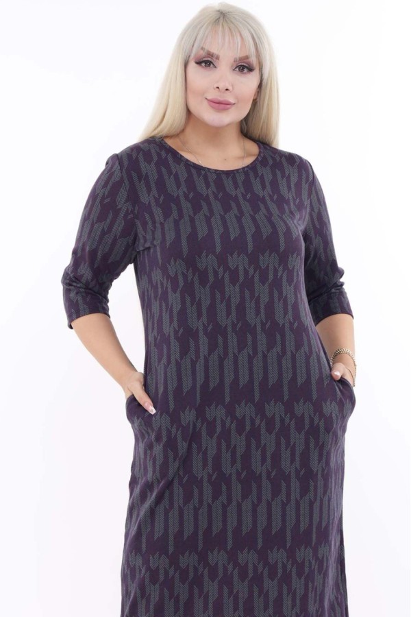 Klasikinė suknelė su kišenėmis