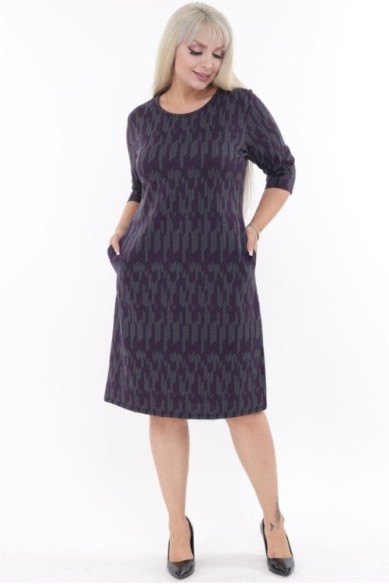 Klasikinė suknelė su kišenėmis