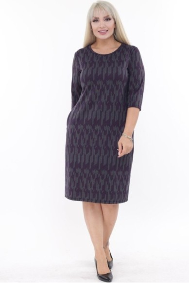 Klasikinė suknelė su kišenėmis