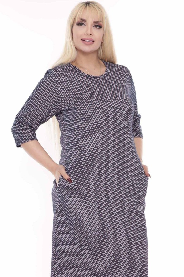 Suknelė su ornamentais