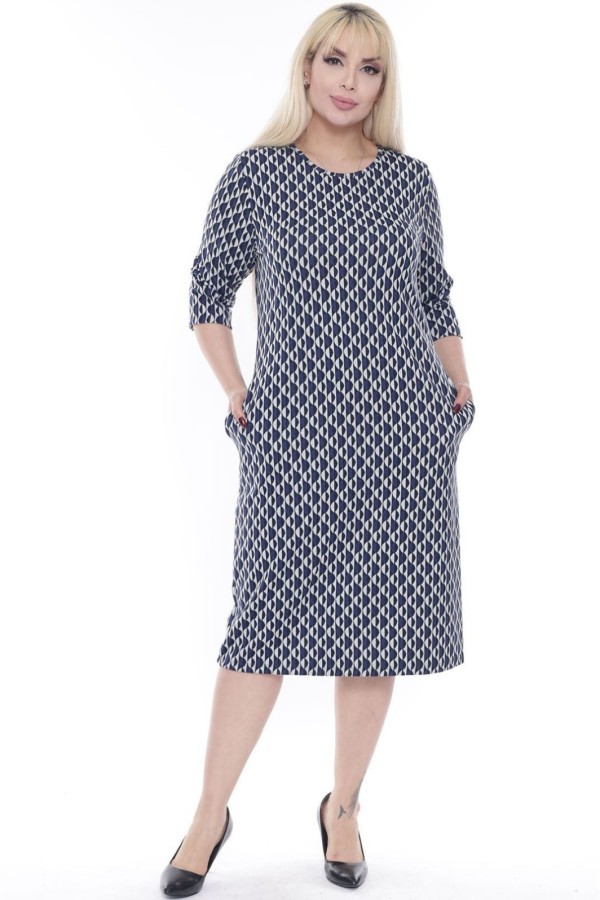 Suknelė su kišenėmis