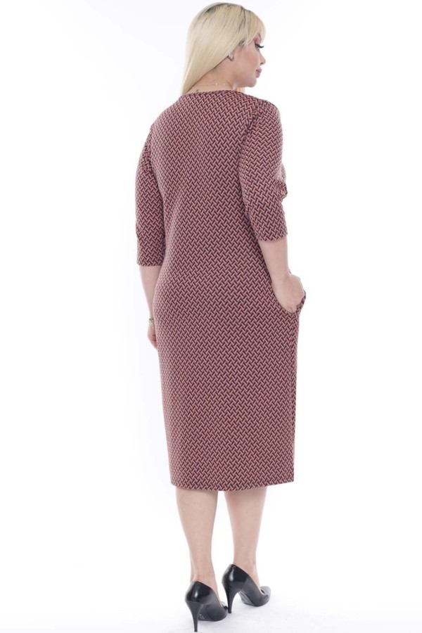 Suknelė su ornamentais