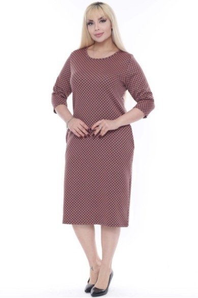 Suknelė su ornamentais