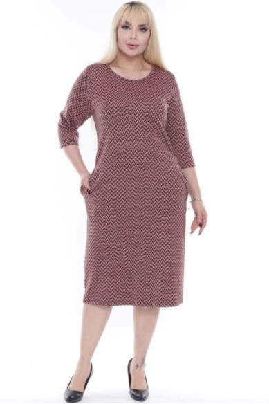 Suknelė su ornamentais