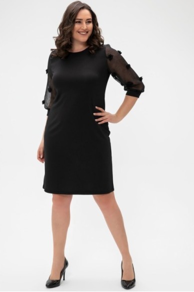 Juoda elegantiška suknelė