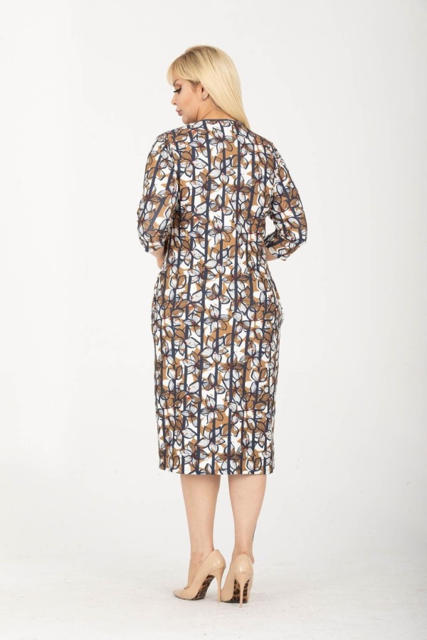 Suknelė su raštais