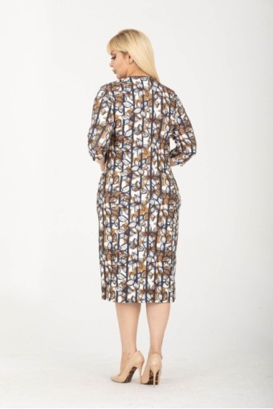 Suknelė su raštais