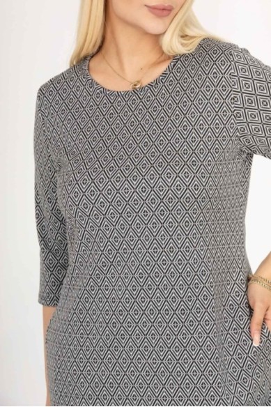 Suknelė su ornamentais