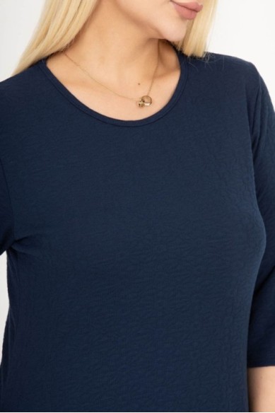 Tamsiai mėlyna suknelė