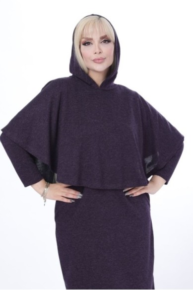 Suknelė su apsiaustu