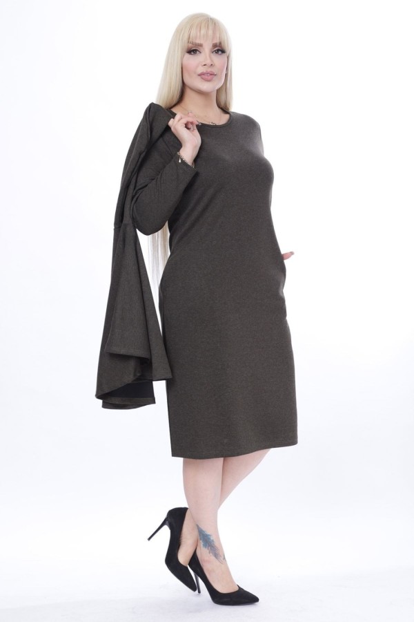 Suknelė su apsiaustu