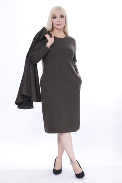 Suknelė su apsiaustu