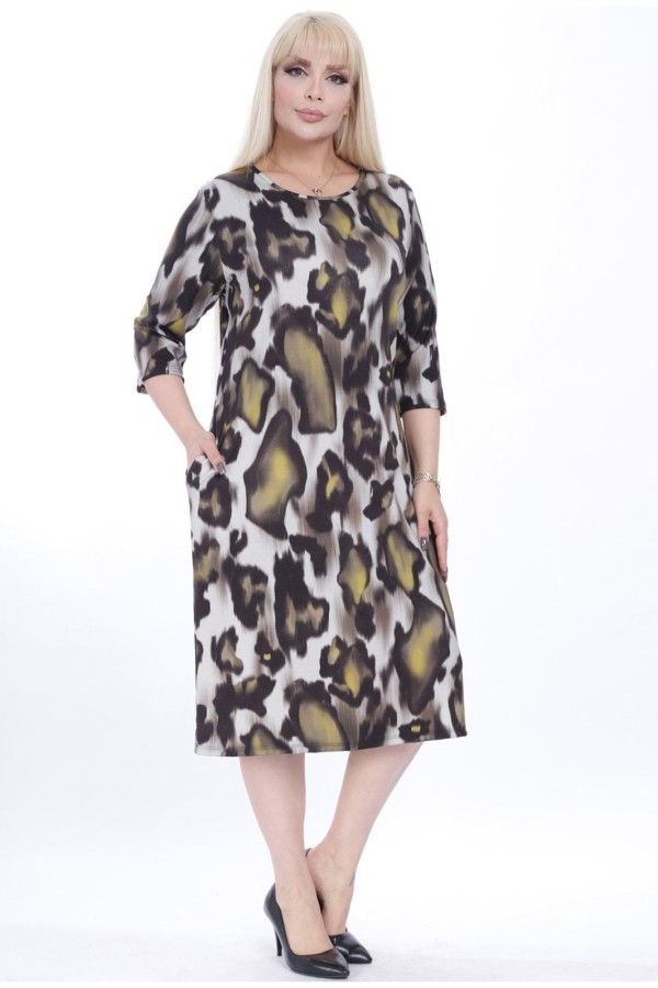 Suknelė su kišenėmis