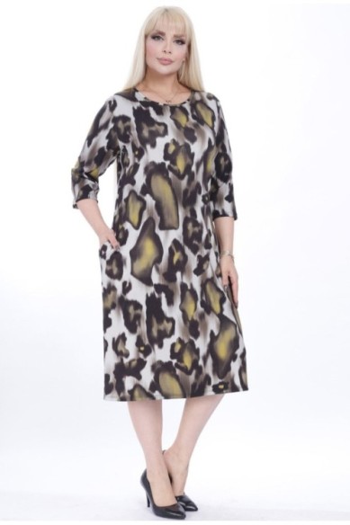 Suknelė su kišenėmis