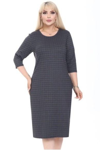 Suknelė su žasies kojelių raštais