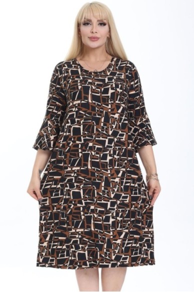 Suknelė su raštais