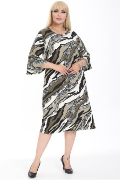 Suknelė su raštais