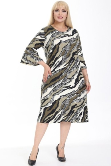 Suknelė su raštais