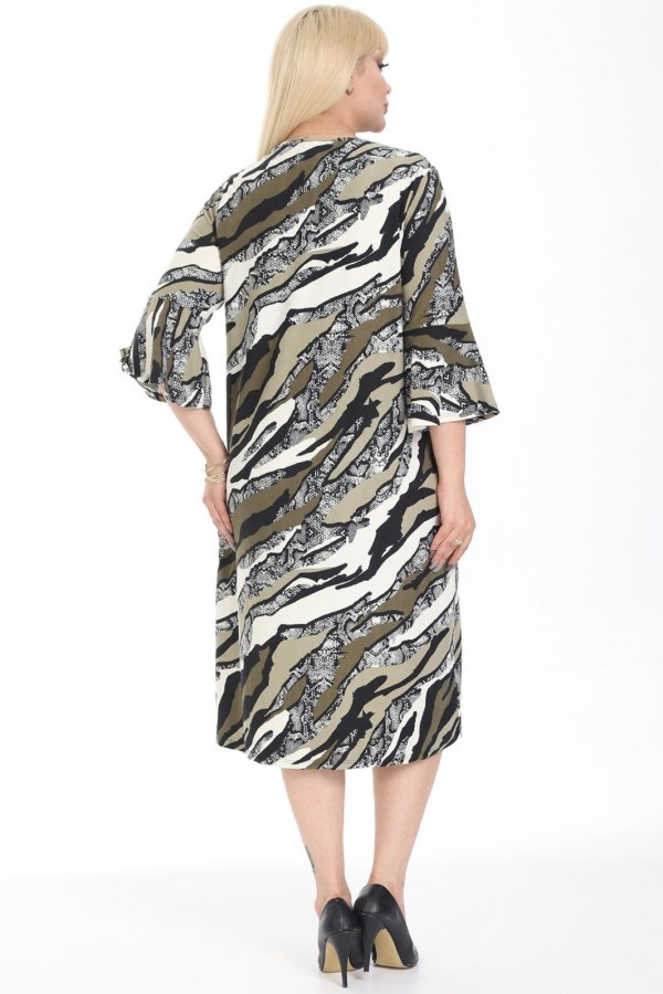 Suknelė su raštais