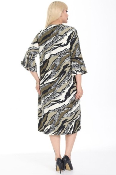 Suknelė su raštais