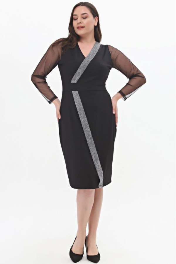 Elegantiška juoda suknelė