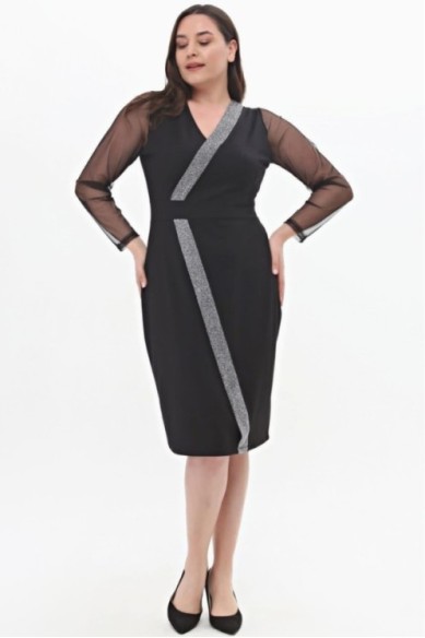 Elegantiška juoda suknelė