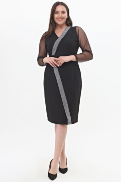 Elegantiška juoda suknelė