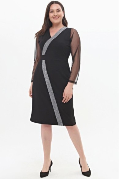 Elegantiška juoda suknelė