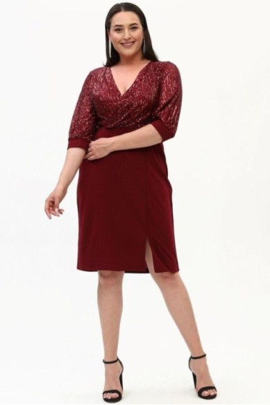 Puošni suknelė su žvyneliais