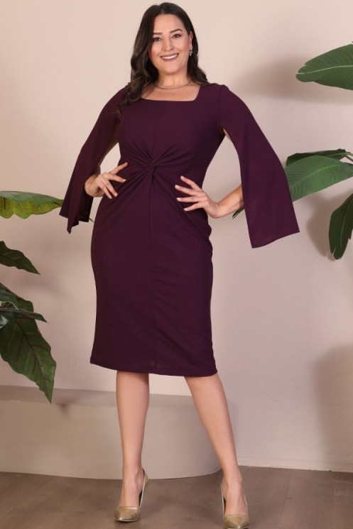 Violetinė suknelė 2