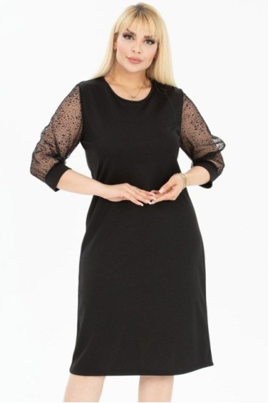 Juoda klasikinė suknelė