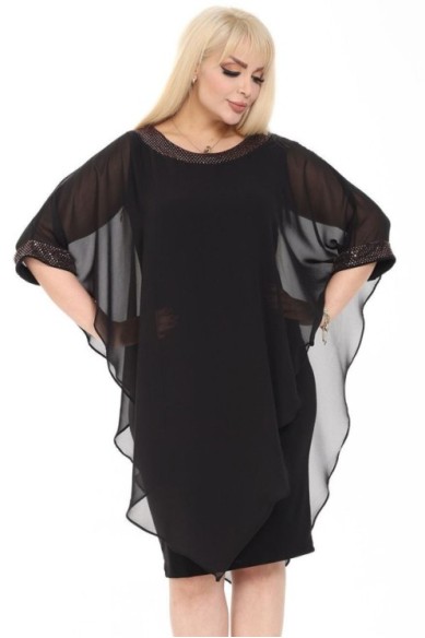 Elegantiška juoda suknelė