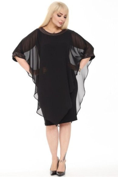 Elegantiška juoda suknelė