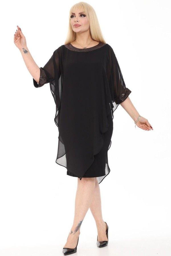 Elegantiška juoda suknelė