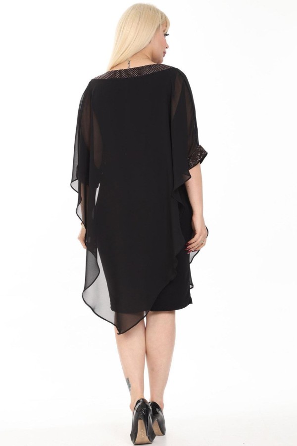 Elegantiška juoda suknelė