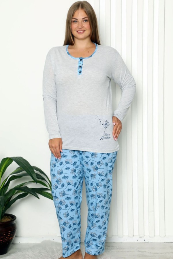 Moteriška medvilninė pižama