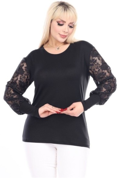 Elegantiška juoda palaidinė