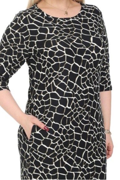 Klasikinė suknelė su kišenėmis