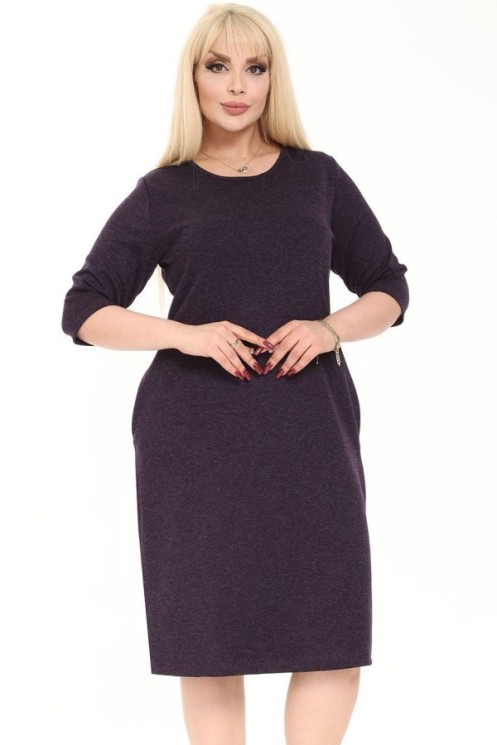 Violetinė suknelė