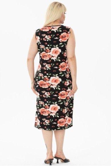 Vasarinė suknelė be rankovių