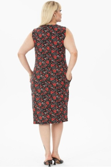 Vasarinė suknelė be rankovių