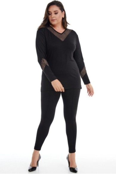 Juoda moterų palaidinė