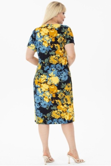 Suknelė trumpomis rankovėmis