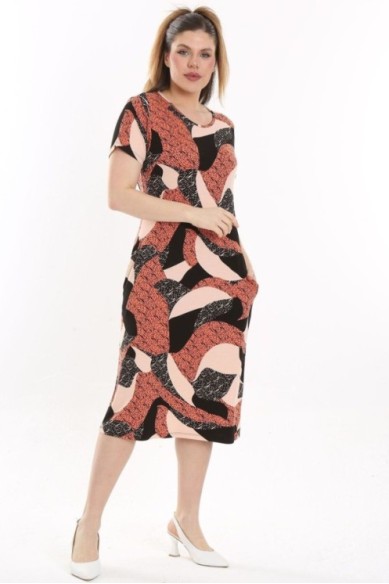 Paprasta vasarinė suknelė