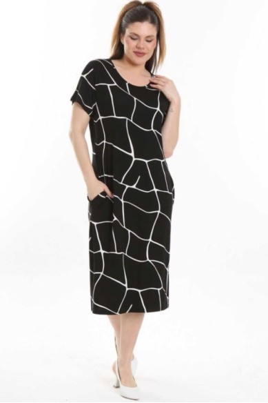 Paprasta vasarinė suknelė