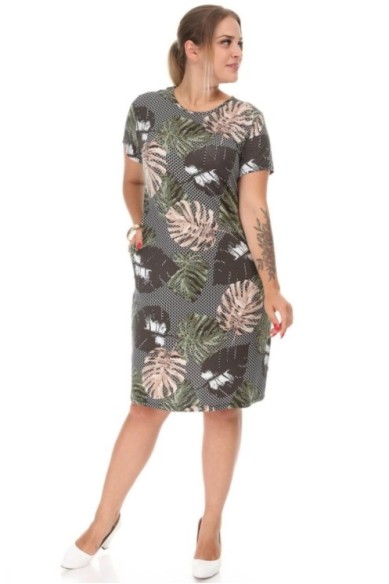 Marga viskozės suknelė vasarai