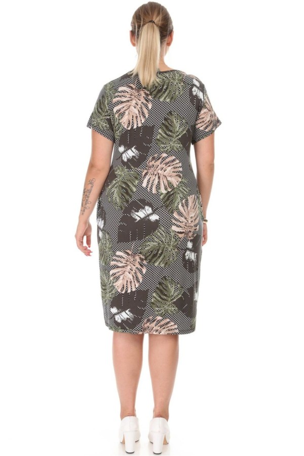 Marga viskozės suknelė vasarai